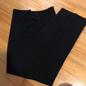 Lacy Black Pants